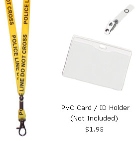 Police Line Lanyard